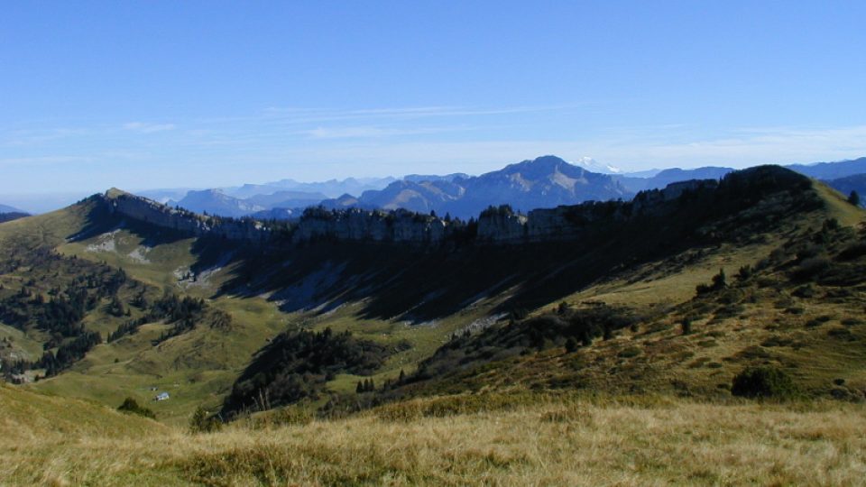 V horách nad klášterem Chalais - masiv Grande Chartreuse